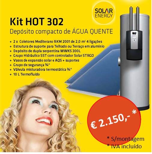 Circulação Forçada Kit Hot 302