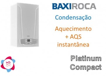 Caldeira Gás Condensação Platinum Compact